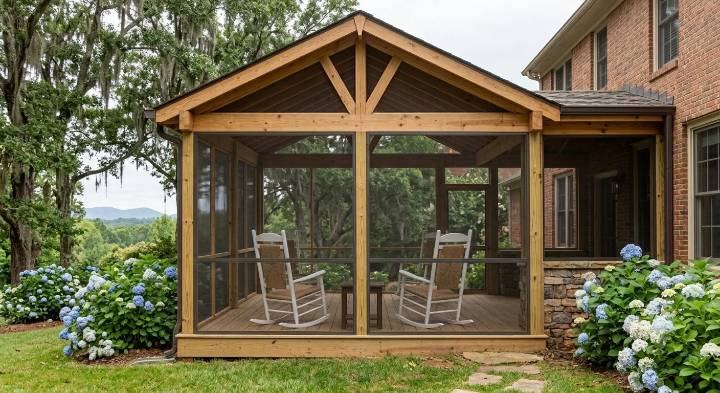 Porch enclosure Greenville SC