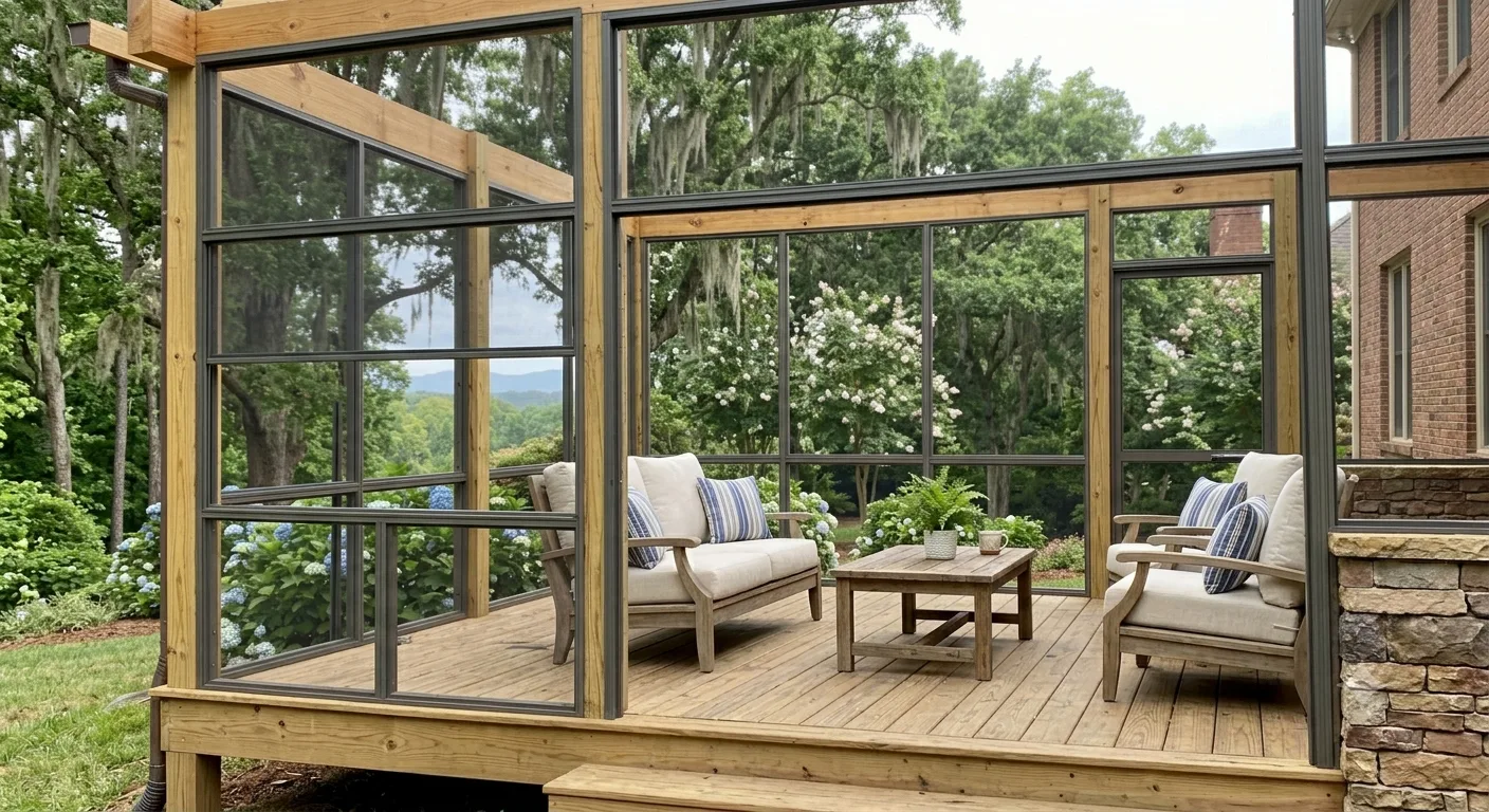 Sunroom addition Greenville SC